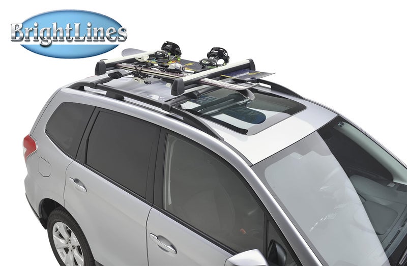 BRIGHTLINES Aero Cross Bars Roof Racks Luggage Rack Replacement for 2014-2018 Subaru Forester - Image 5
